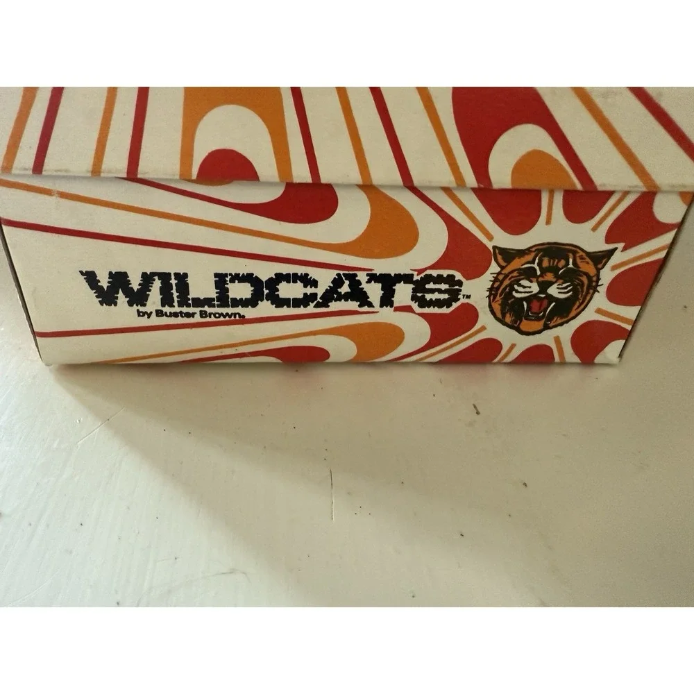 Vintage Buster Brown 1980s Baby‎ Shoes Size 3 Sneakers Wildcats Fast Step Pink